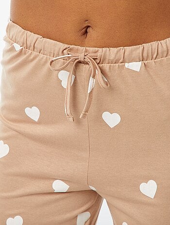 Conjunto de pijama largo - 2 piezas