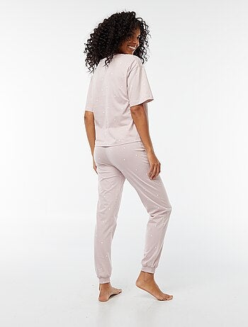 Conjunto de pijama largo - 2 piezas