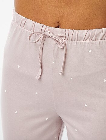 Conjunto de pijama largo - 2 piezas