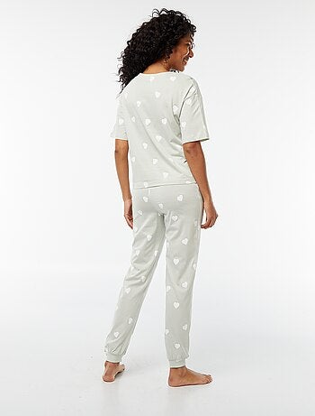 Conjunto de pijama largo - 2 piezas