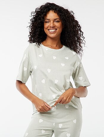 Conjunto de pijama largo - 2 piezas