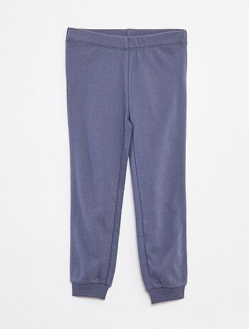 Conjunto de pijama largo camiseta + pantalón - 2 piezas