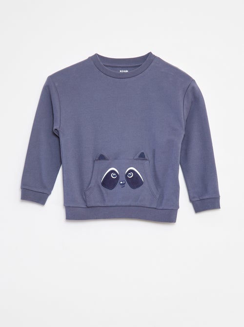 Conjunto de pijama largo camiseta + pantalón - 2 piezas - Kiabi