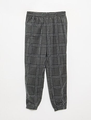 Conjunto de pijama largo de forro polar - 2 piezas