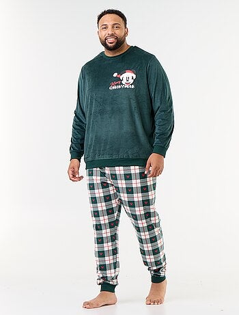 Conjunto de pijama largo de forro polar 'Mickey' 'Disney' - 2 piezas