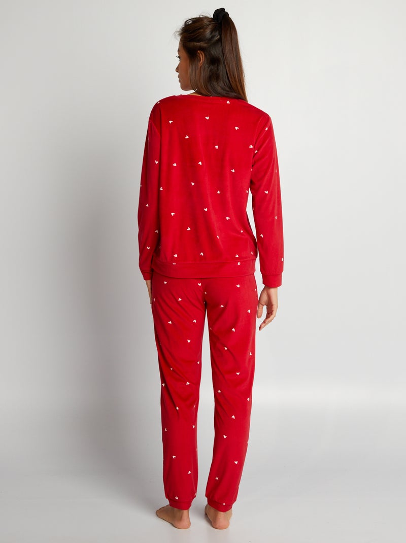 Dream Paris Mujer Conjunto De Pijama Larga De Modal Y Algodu00f3n