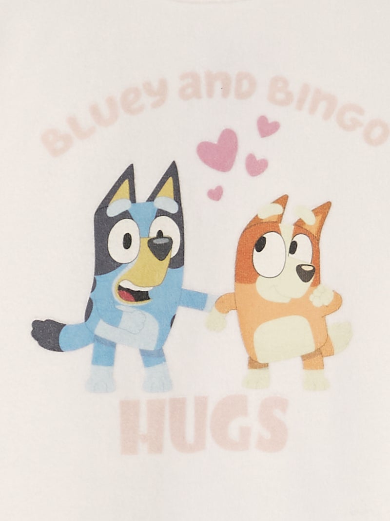 Conjunto de pijama largo de terciopelo 'Bluey' - 2 piezas BEIGE - Kiabi