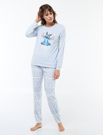 Conjunto de pijama largo de terciopelo 'Pampan' 'Disney' - 2 piezas