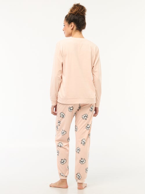 Conjunto de pijama largo de terciopelo 'Pampan' 'Disney' - 2 piezas - Kiabi