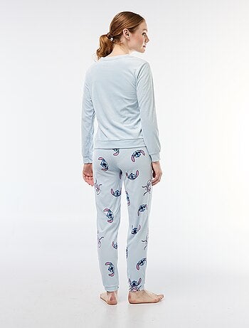 Conjunto de pijama largo de terciopelo 'Pampan' 'Disney' - 2 piezas
