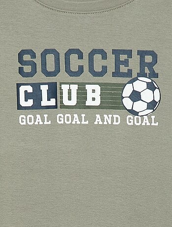 Conjunto de pijama largo estampado - 2 piezas