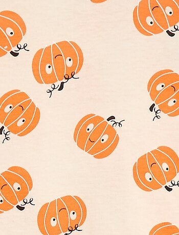 Conjunto de pijama largo estampado 'Halloween' - 2 piezas