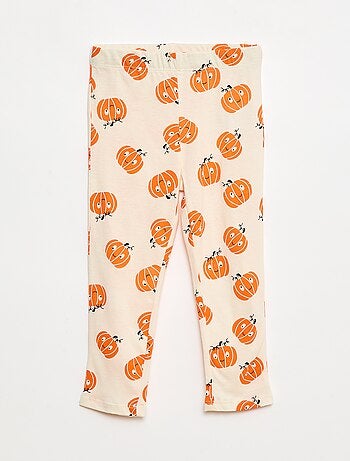 Conjunto de pijama largo estampado 'Halloween' - 2 piezas