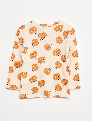 Conjunto de pijama largo estampado 'Halloween' - 2 piezas