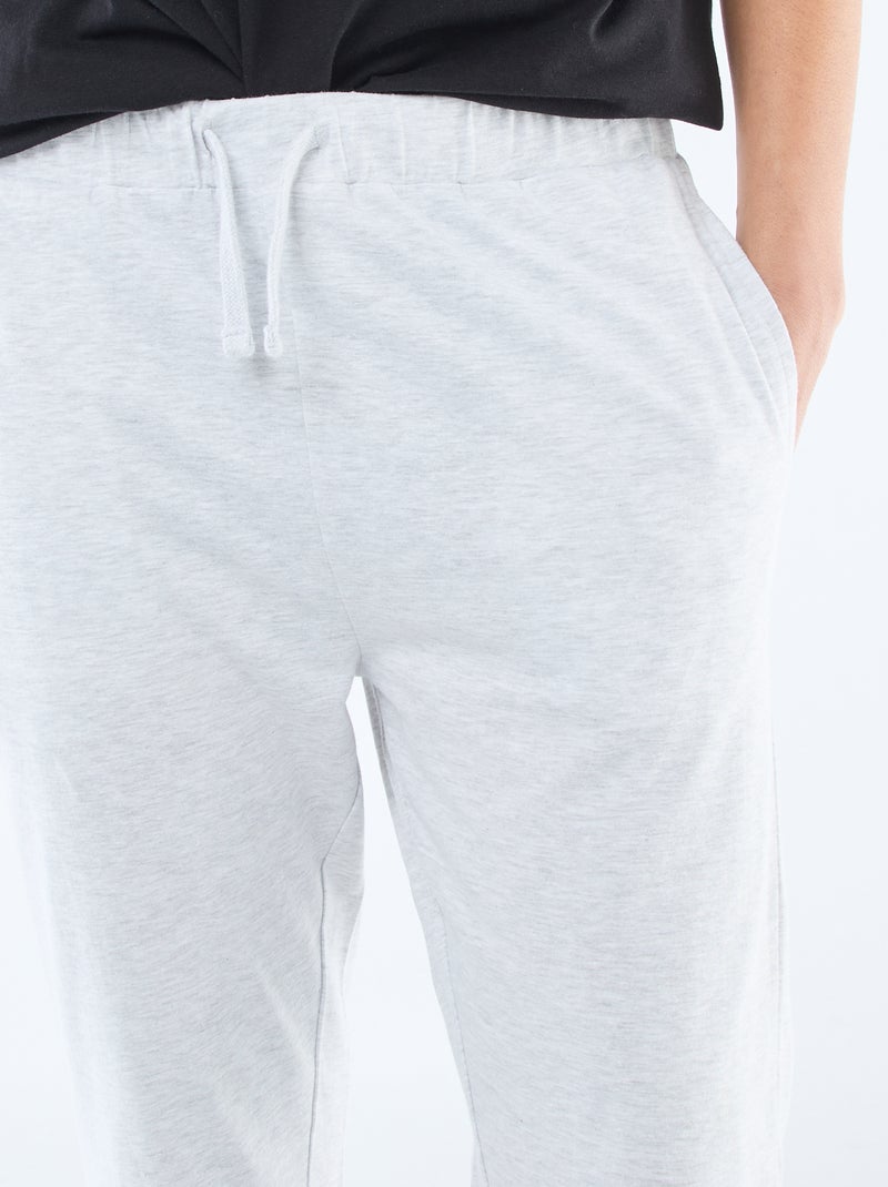 Conjunto de pijama largo 'Ford' - 2 piezas Gris - Kiabi