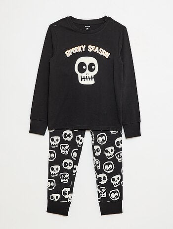 Conjunto de pijama largo 'Halloween' - 2 piezas