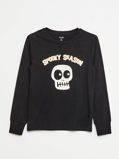 Conjunto de pijama largo 'Halloween' - 2 piezas - Kiabi