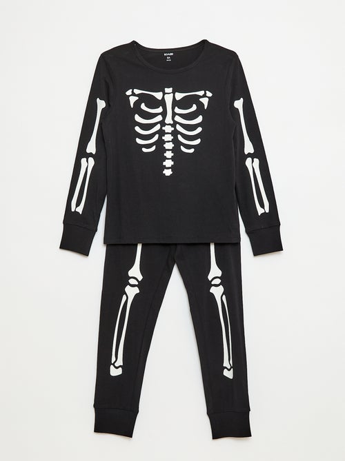 Conjunto de pijama largo 'Halloween' - 2 piezas - Kiabi