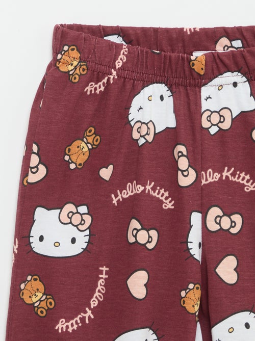 Conjunto de pijama largo 'Hello Kitty' - 2 piezas - Kiabi Conjunto de pijama largo 'Hello Kitty' - 2 piezas - Kiabi