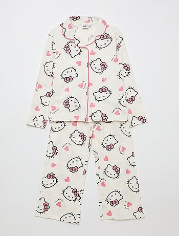 Conjunto de pijama largo 'Hello Kitty' - 2 piezas