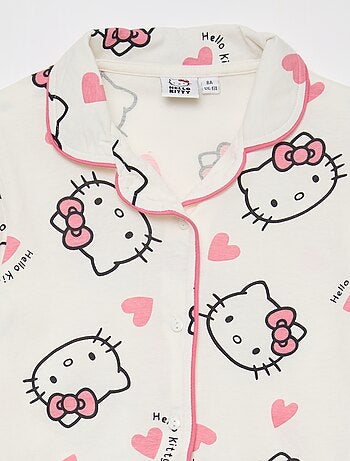 Conjunto de pijama largo 'Hello Kitty' - 2 piezas