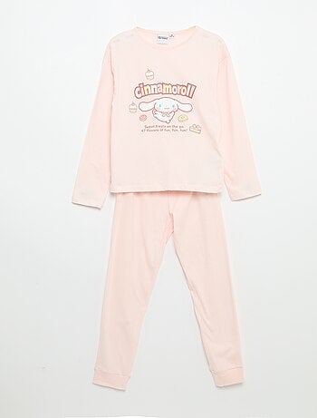 Conjunto de pijama largo 'Hello Kitty' - 2 piezas