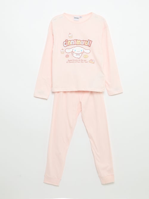 Conjunto de pijama largo 'Hello Kitty' - 2 piezas - Kiabi Conjunto de pijama largo 'Hello Kitty' - 2 piezas - Kiabi