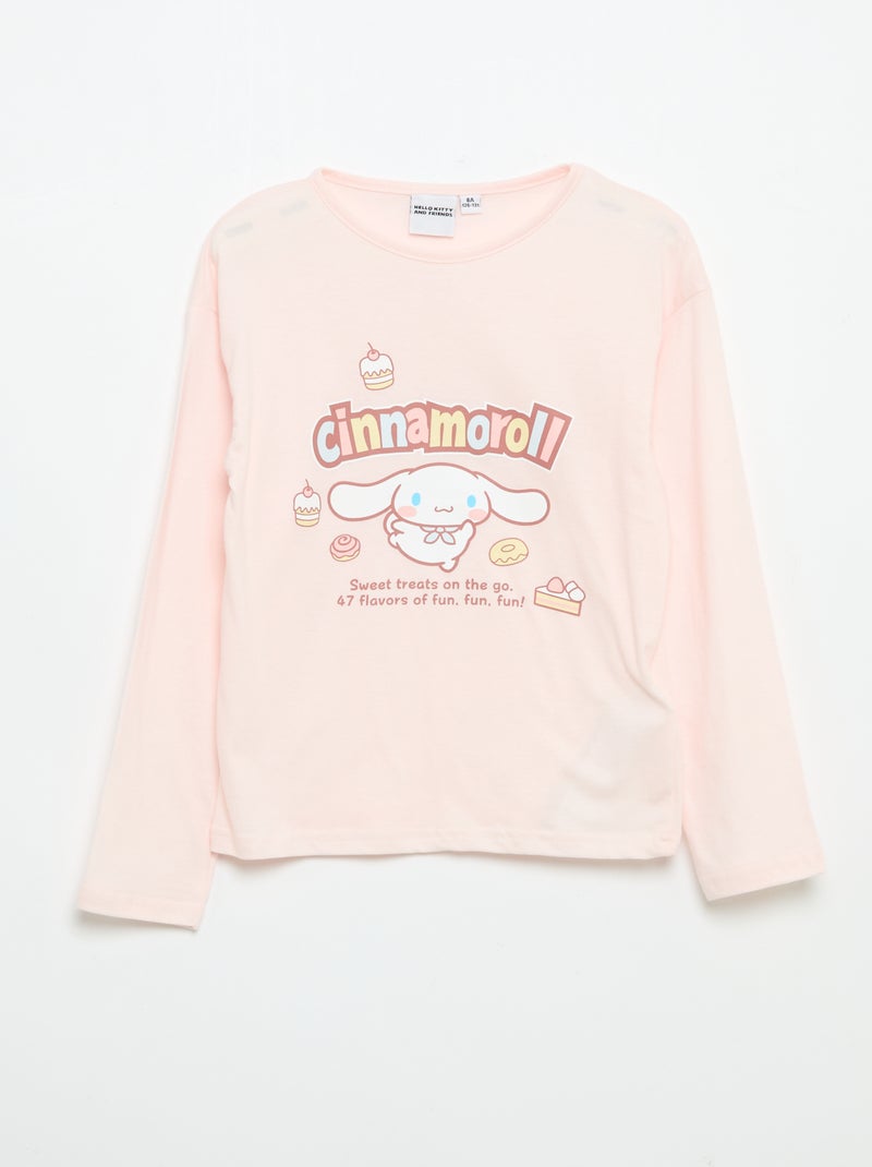 Conjunto de pijama largo 'Hello Kitty' - 2 piezas Rosa - Kiabi