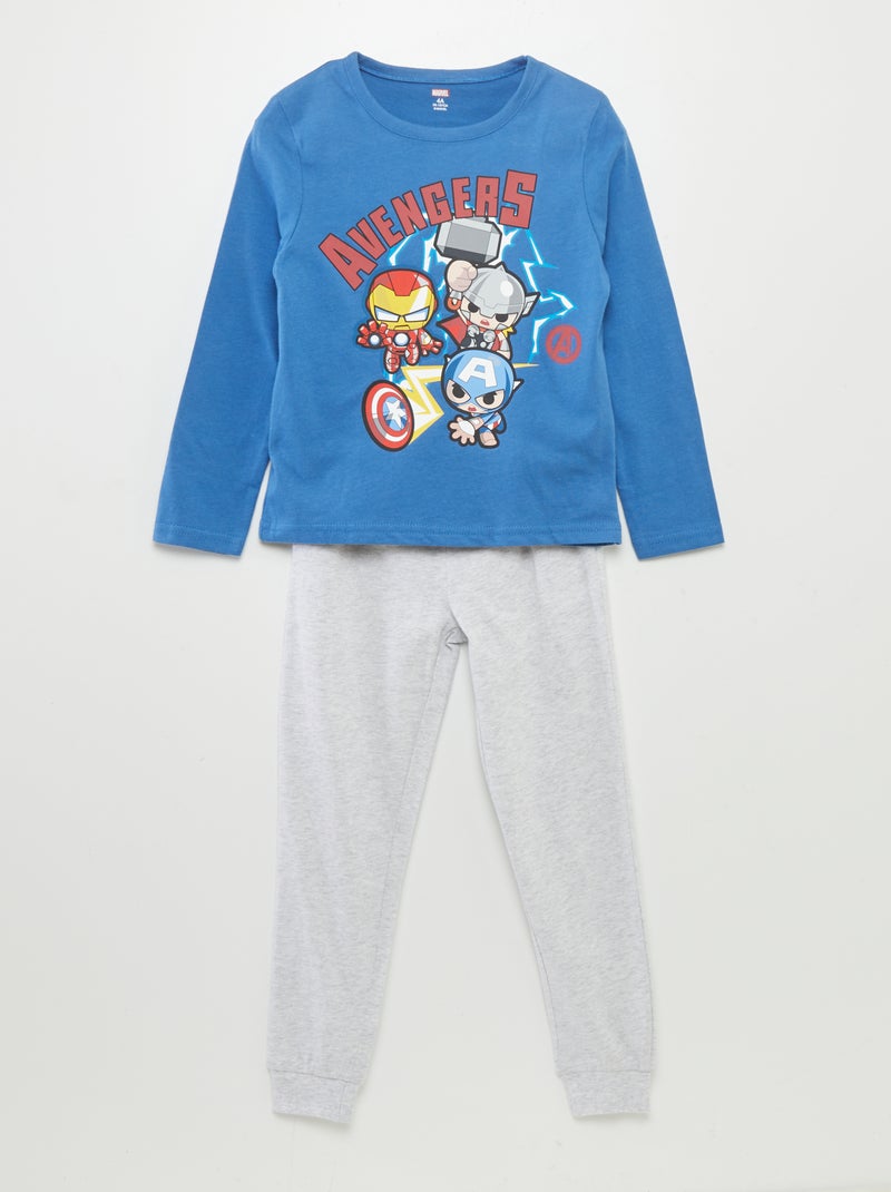 Conjunto de pijama largo 'Los Vengadores' - 2 piezas AZUL - Kiabi