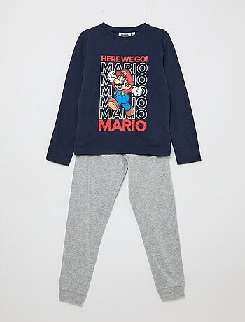 Conjunto de pijama largo 'Mario' - 2 piezas
