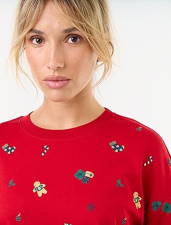 Conjunto de pijama largo 'Navidad' - 2 piezas