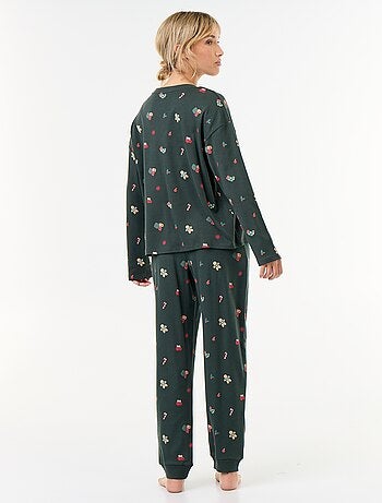 Conjunto de pijama largo 'Navidad' - 2 piezas