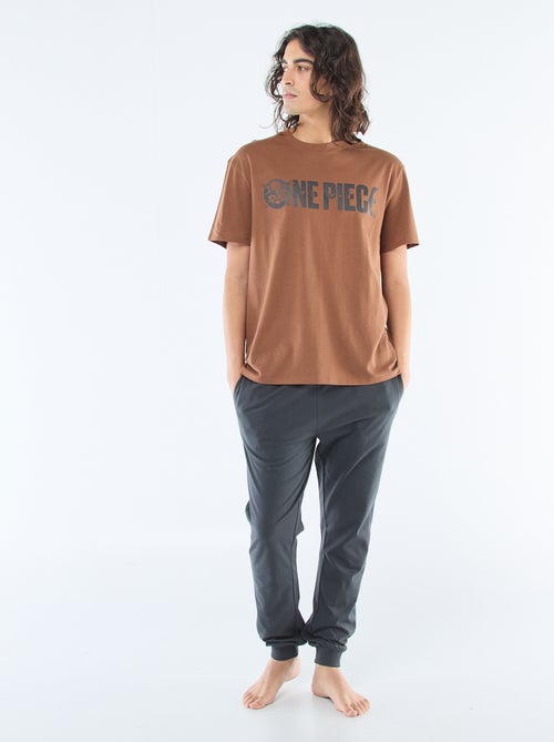 Conjunto de pijama largo 'One piece' - 2 piezas - Kiabi