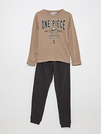 Conjunto de pijama largo 'One Piece'