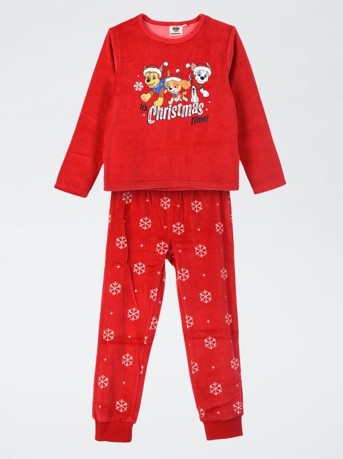 Conjunto de pijama largo 'Patrulla Canina' en forro polar - 2 piezas - Kiabi