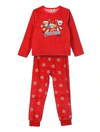 Conjunto de pijama largo 'Patrulla Canina' en forro polar - 2 piezas