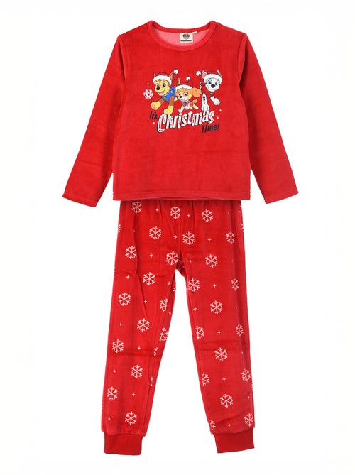 Conjunto de pijama largo 'Patrulla Canina' en polar - 2 piezas - Kiabi
