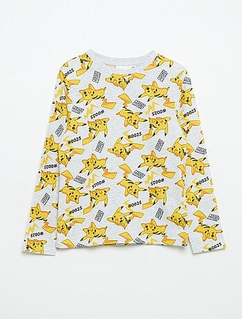 Conjunto de pijama largo 'Pikachu' 'Pokémon' - 2 piezas