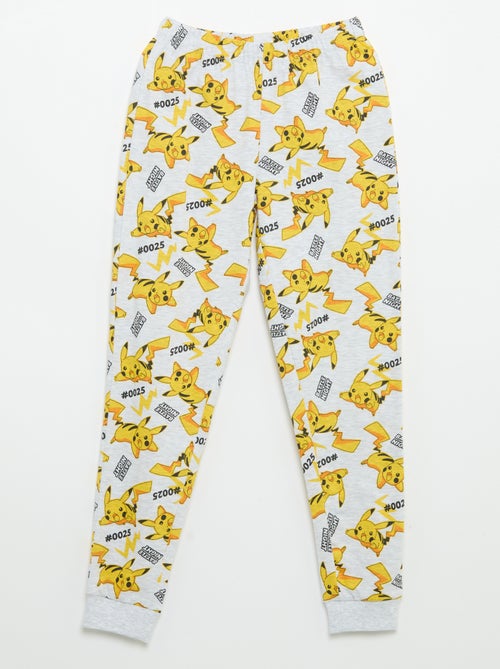 Conjunto de pijama largo 'Pikachu' 'Pokémon' - 2 piezas - Kiabi
