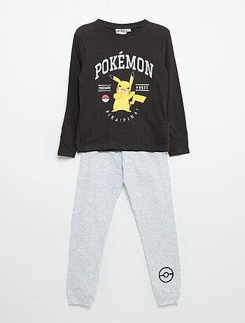 Conjunto de pijama largo 'Pikachu' 'Pokémon' - 2 piezas