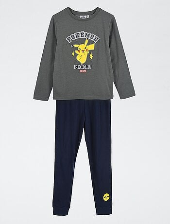 Conjunto de pijama largo 'Pokemon' - 2 piezas