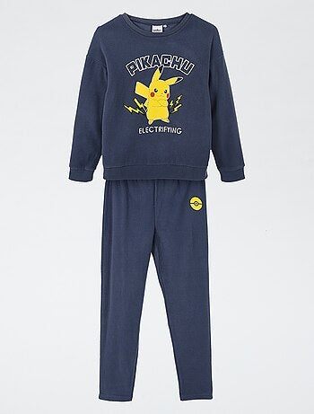Conjunto de pijama largo 'Pokémon' en polar - 2 piezas