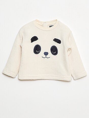 Conjunto de pijama largo polar - 2 piezas