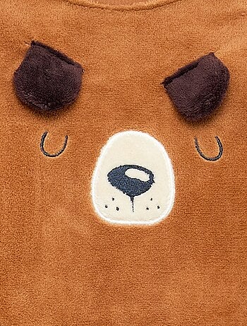 Conjunto de pijama largo polar - 2 piezas