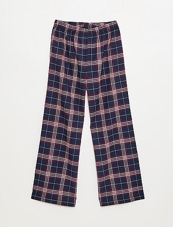 Conjunto de pijama largo polar camiseta + pantalón - 2 piezas