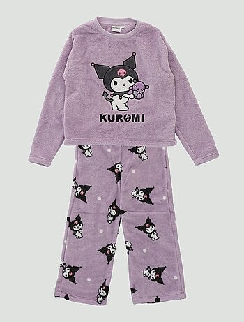Conjunto de pijama largo polar 'Hello Kitty' - 2 piezas