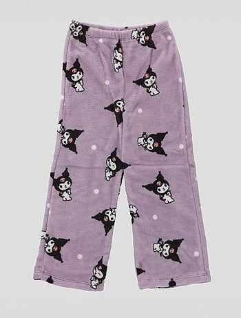 Conjunto de pijama largo polar 'Hello Kitty' - 2 piezas