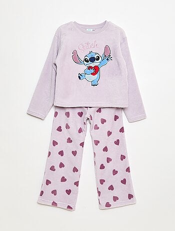 Conjunto de pijama largo polar 'Stitch' 'Disney' - 2 piezas