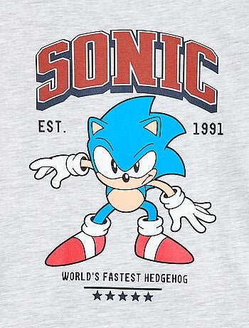 Conjunto de pijama largo 'Sonic' - 2 piezas