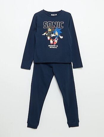 Conjunto de pijama largo 'Sonic' - 2 piezas